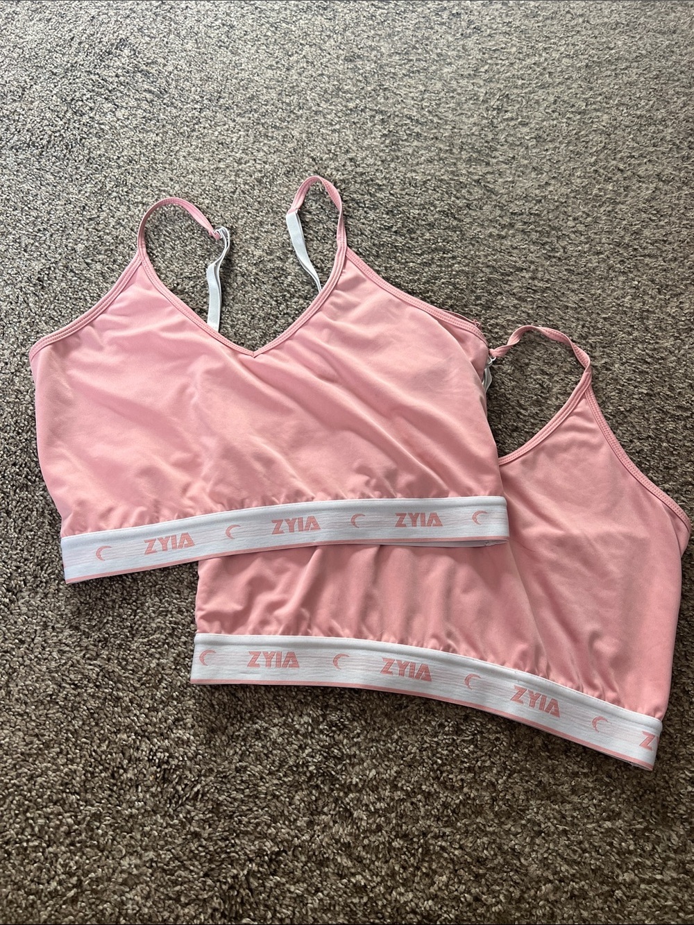 Zyia comfort strappy low impact sports bra